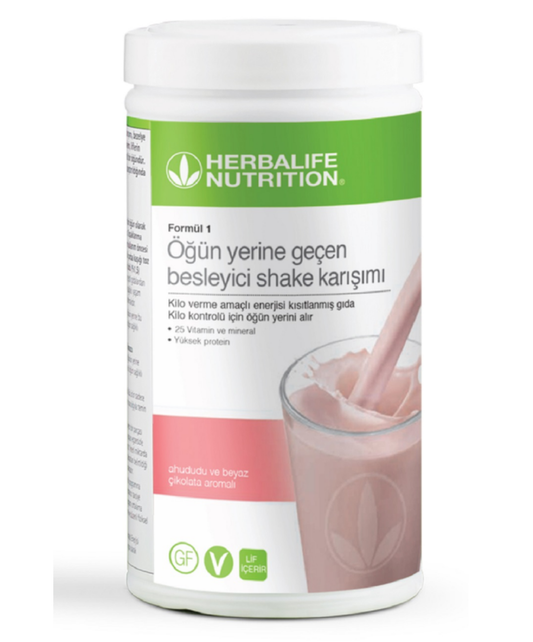 Besleyici Shake Karışımı Ahududu ve Beyaz Çikolata Aromalı